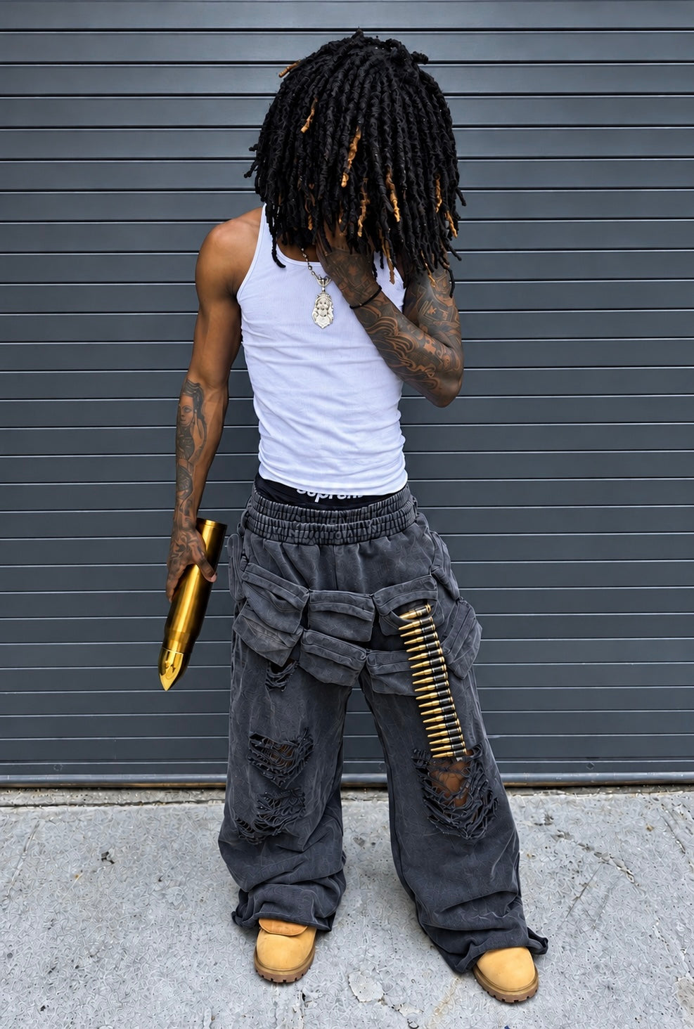 "Armistxxce" Tactical Army Pants + "Abyss" Tee (FREE)